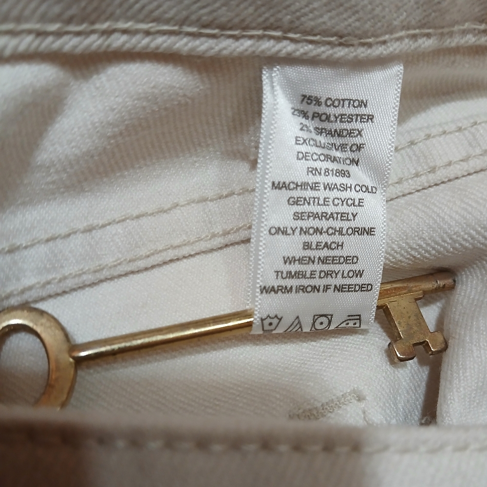 Liz Claiborne Women's Size 20W Cream Trousers - Picture 6 of 7